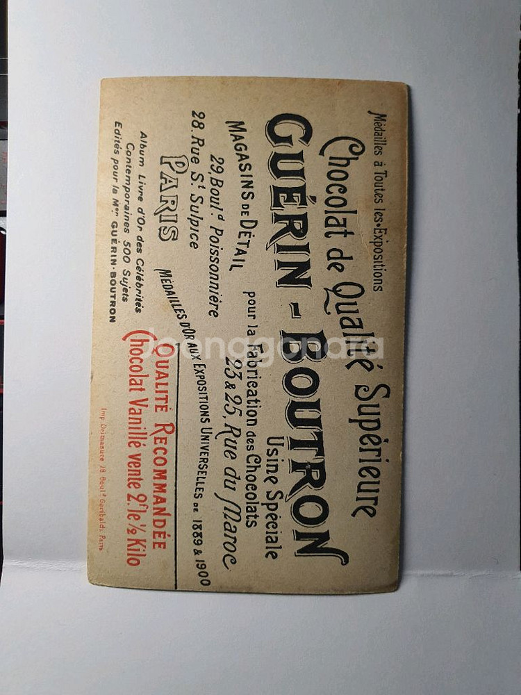 1900년대 초 이토 히로부미 트레이딩 카드--1