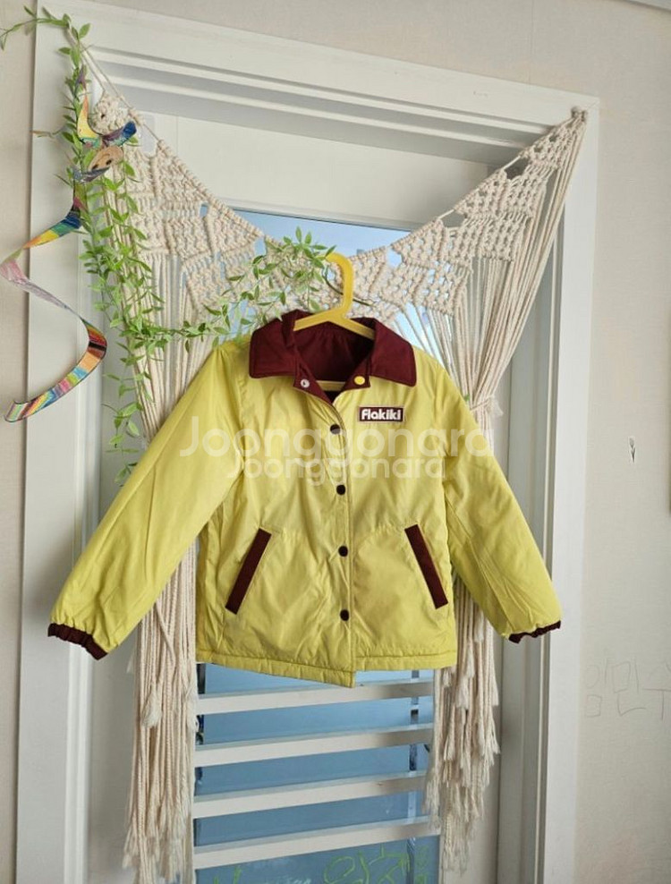 새상품)플라키키 리버시블 경량 자켓 8y--2