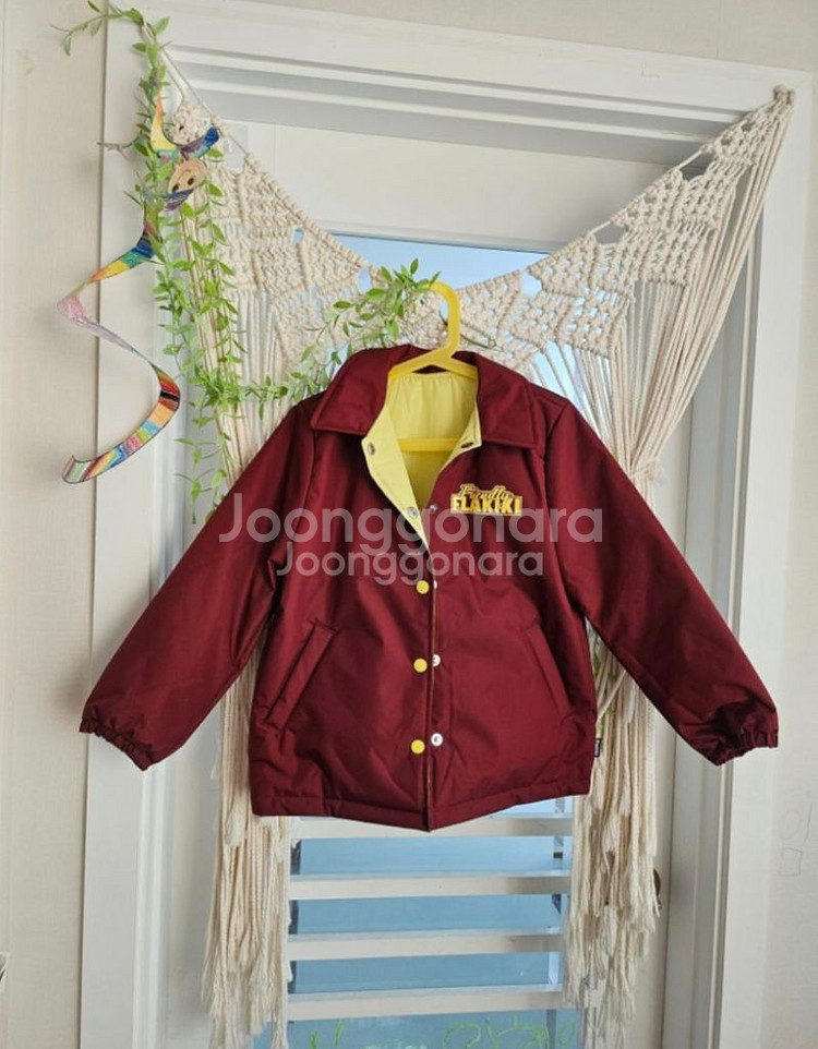 새상품)플라키키 리버시블 경량 자켓 8y--3