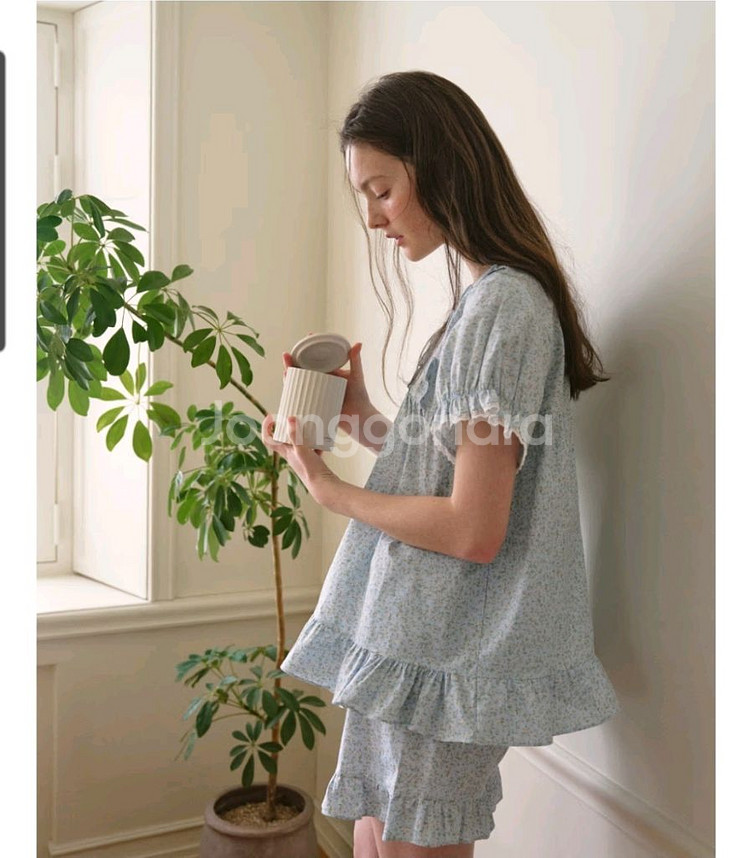 울랄라 파자마 루아나 반팔 투피스--4