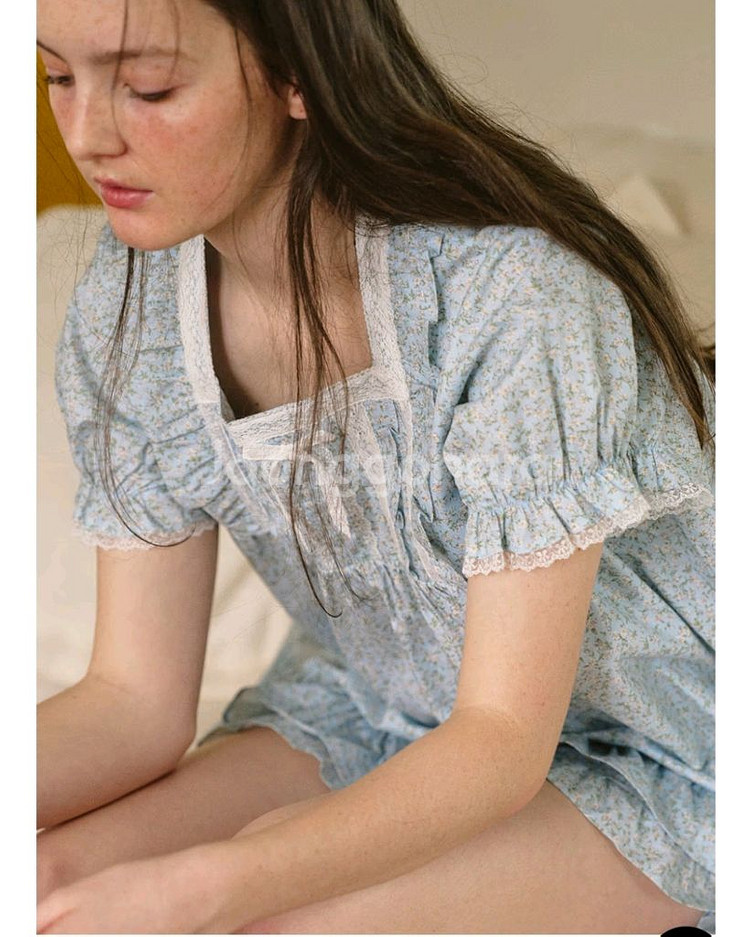 울랄라 파자마 루아나 반팔 투피스--3