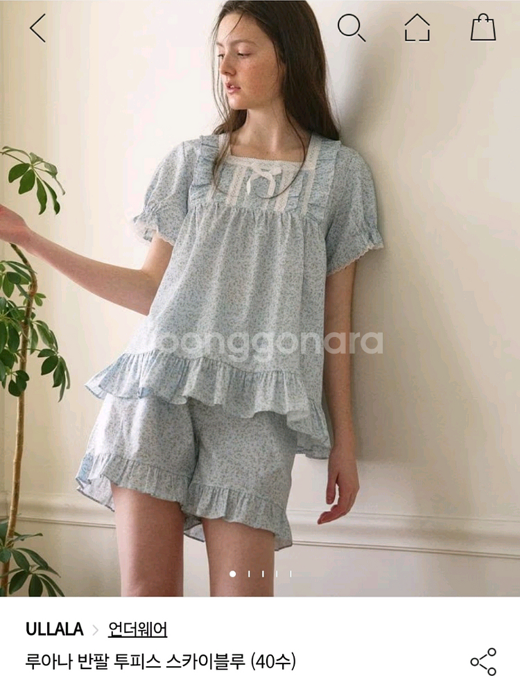 울랄라 파자마 루아나 반팔 투피스--0