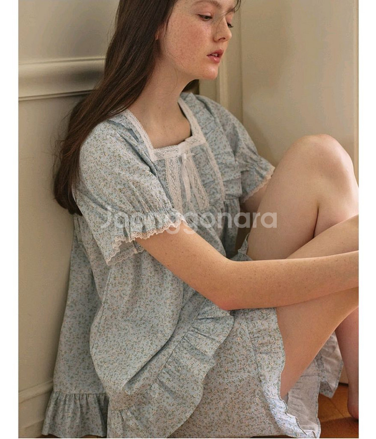 울랄라 파자마 루아나 반팔 투피스--5