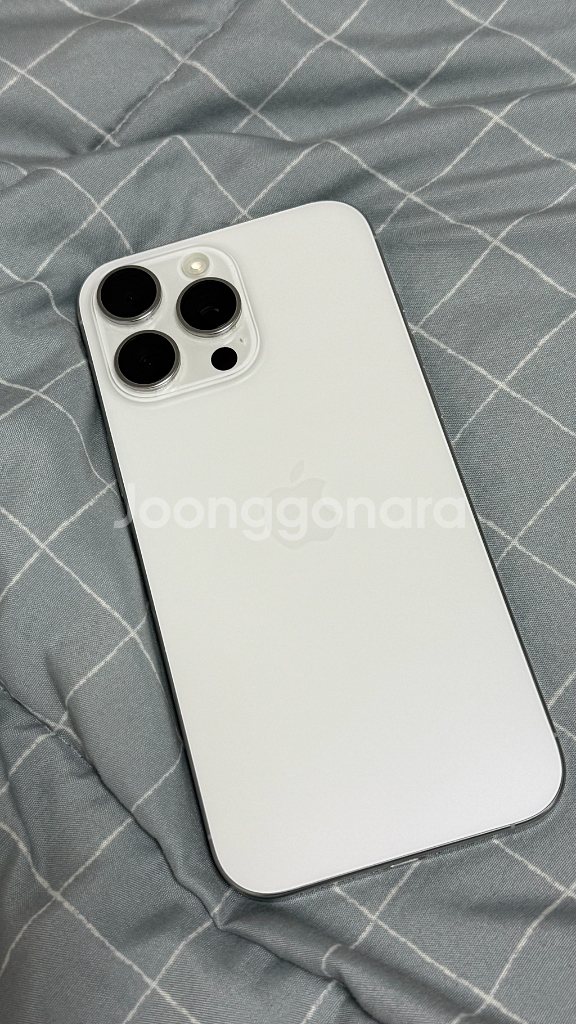 아이폰16프로맥스 256GB 화이트티타늄--1