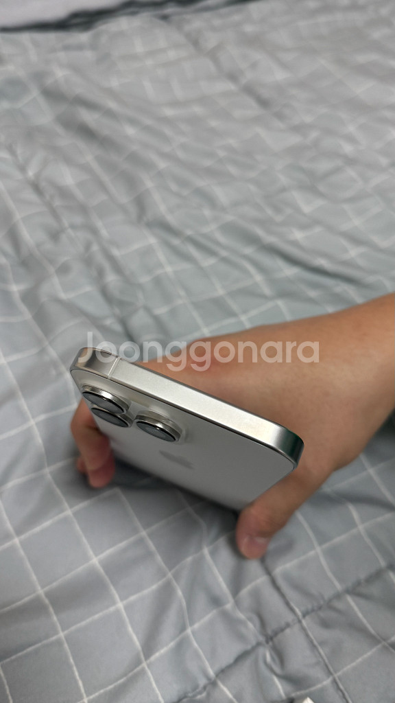 아이폰16프로맥스 256GB 화이트티타늄--6