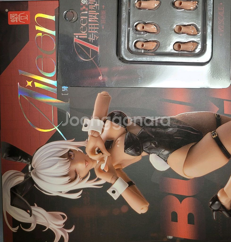 미개봉 스네일쉘 에일린 한정판+발+ 소품 판매--1