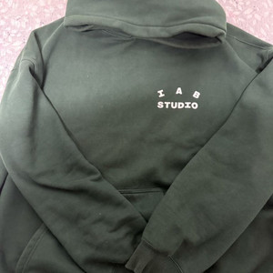 아이앱 딥그린 후드티