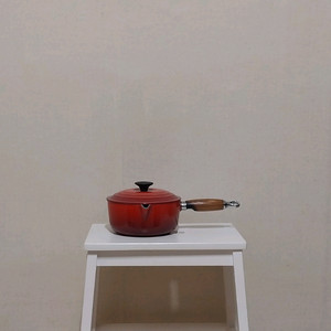 (중고)르크루제 원목편수 팝니다(18cm)