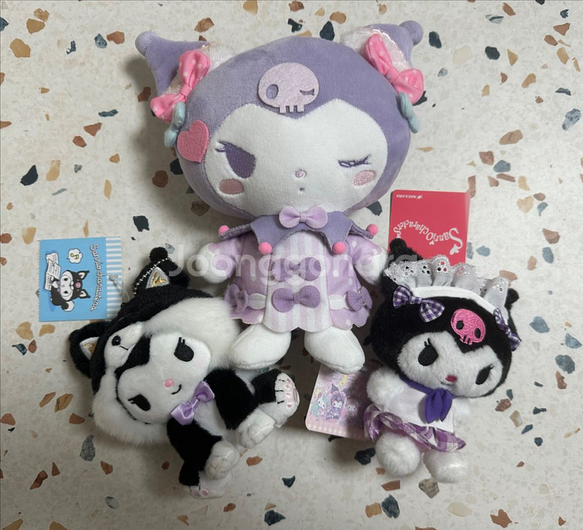 쿠로미 일본 정품인형 세트(시바견 ,돌리믹스,카페)--0