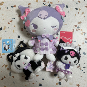 쿠로미 일본 정품인형 세트(시바견 ,돌리믹스,카페)