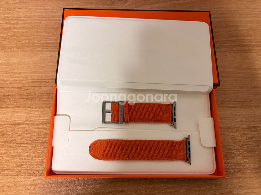 애플워치 에르메스 울트라 3 En Mer 오랑쥬--2