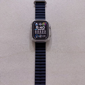 애플워치 울트라 49mm 티타늄 셀룰러 배터리 100%