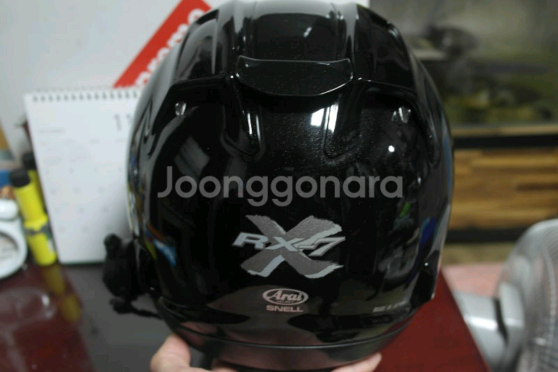[신형] 아라이 RX-7X 유광 S -검정---8