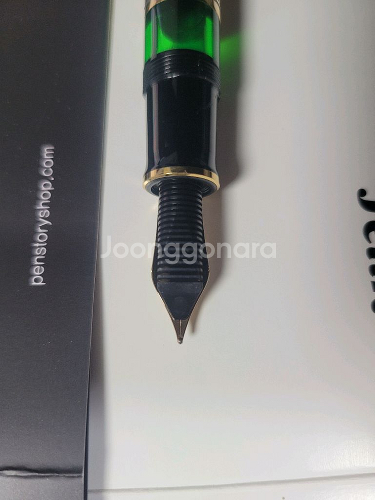 펠리칸 톨레도 900ㅁ만년필(몽블랑잉크+몰스킨가죽노트)--2