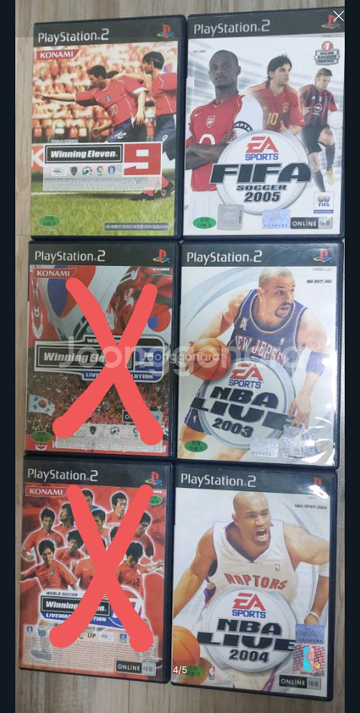 PS2 플스2 스포츠 위닝 FIFA NBA--3