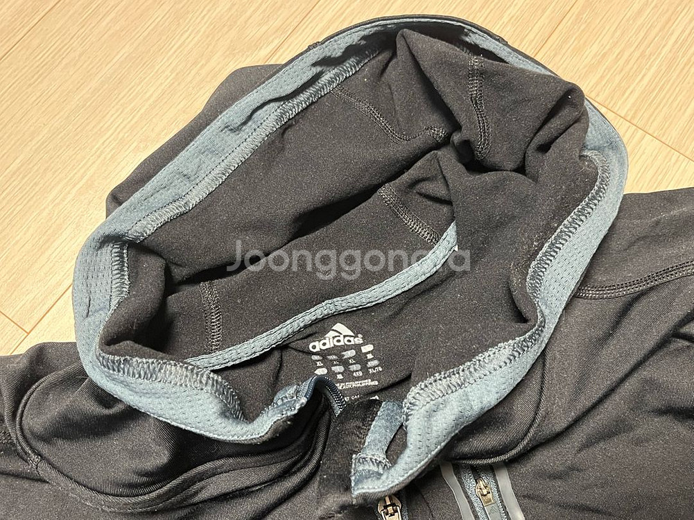 (거의새것)아디다스 크라이마웜 반집업 후드티 X--2