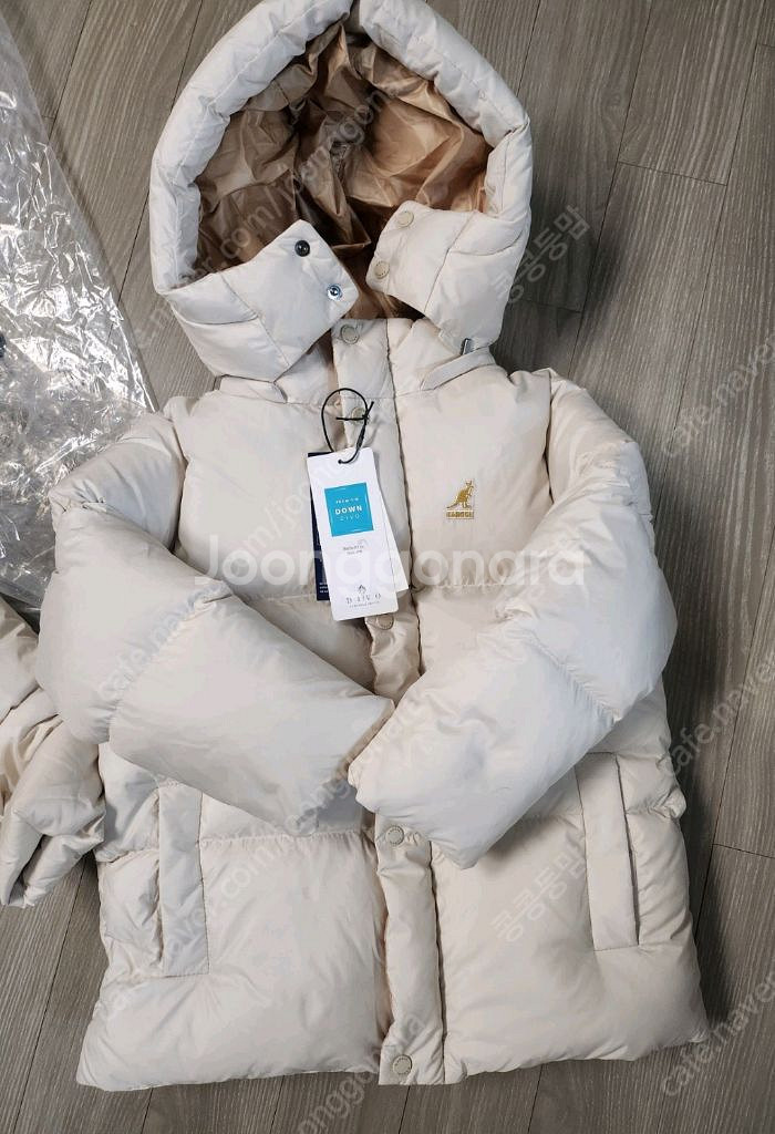 캉골키즈 숏패딩 120 새상품--0