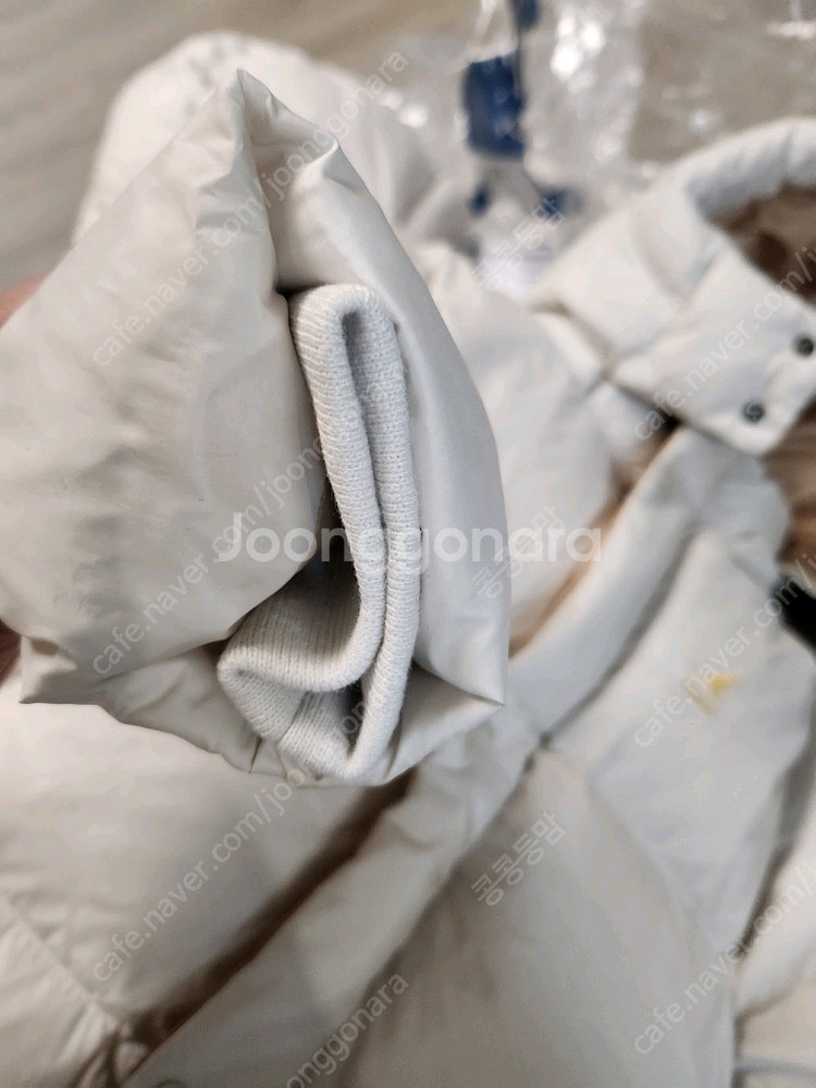 캉골키즈 숏패딩 120 새상품--1