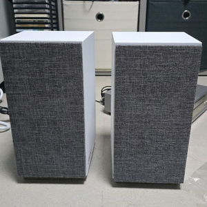 jamo s801 화이트 북쉘프 스피커