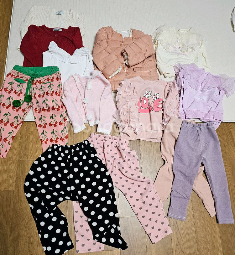 여아 아동복 의류 원피스 100 택포--0