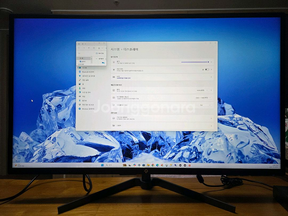 래안텍 REX-32 QHD Slim 모니터--5