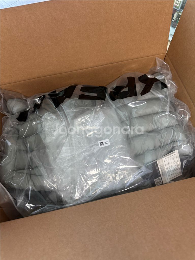 벤투스 실버 노스페이스 패딩 2XL--1