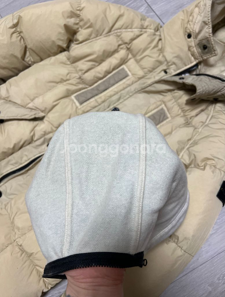 정품 한글택 스톤아일랜드 롱패딩 키즈 14Y 55-66--3