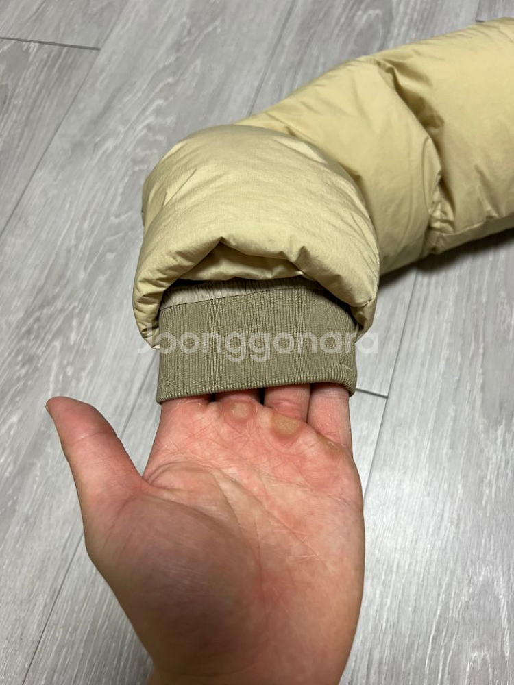 정품 한글택 스톤아일랜드 롱패딩 키즈 14Y 55-66--6