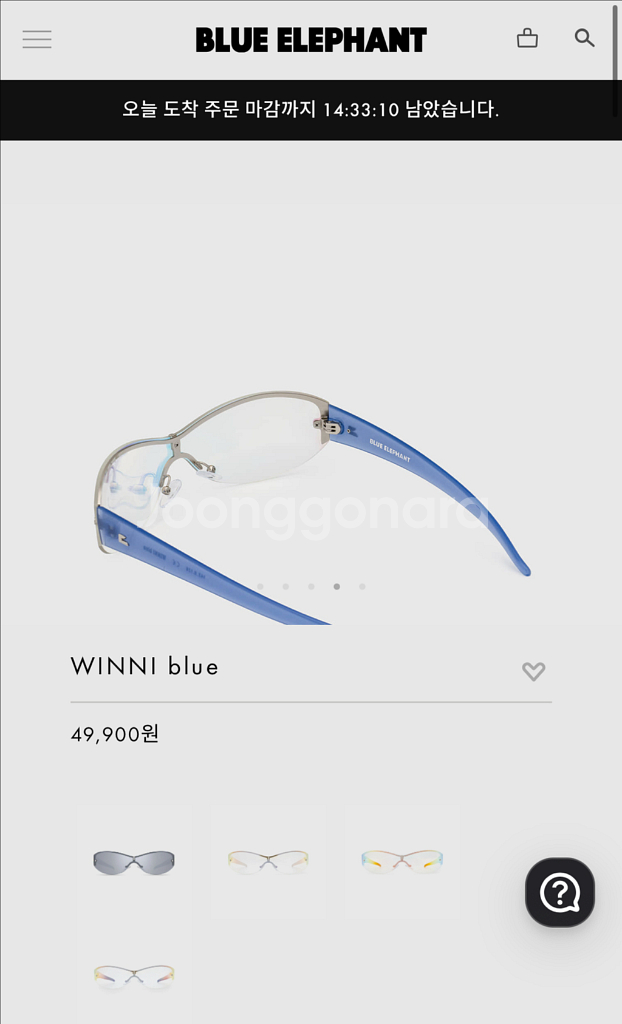 블루엘리펀트/ WINNI blue 선글라스/ 러닝선글라--1