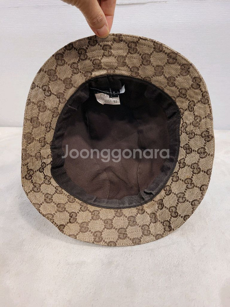 구찌 GG 로고 버킷햇 모자 M--4