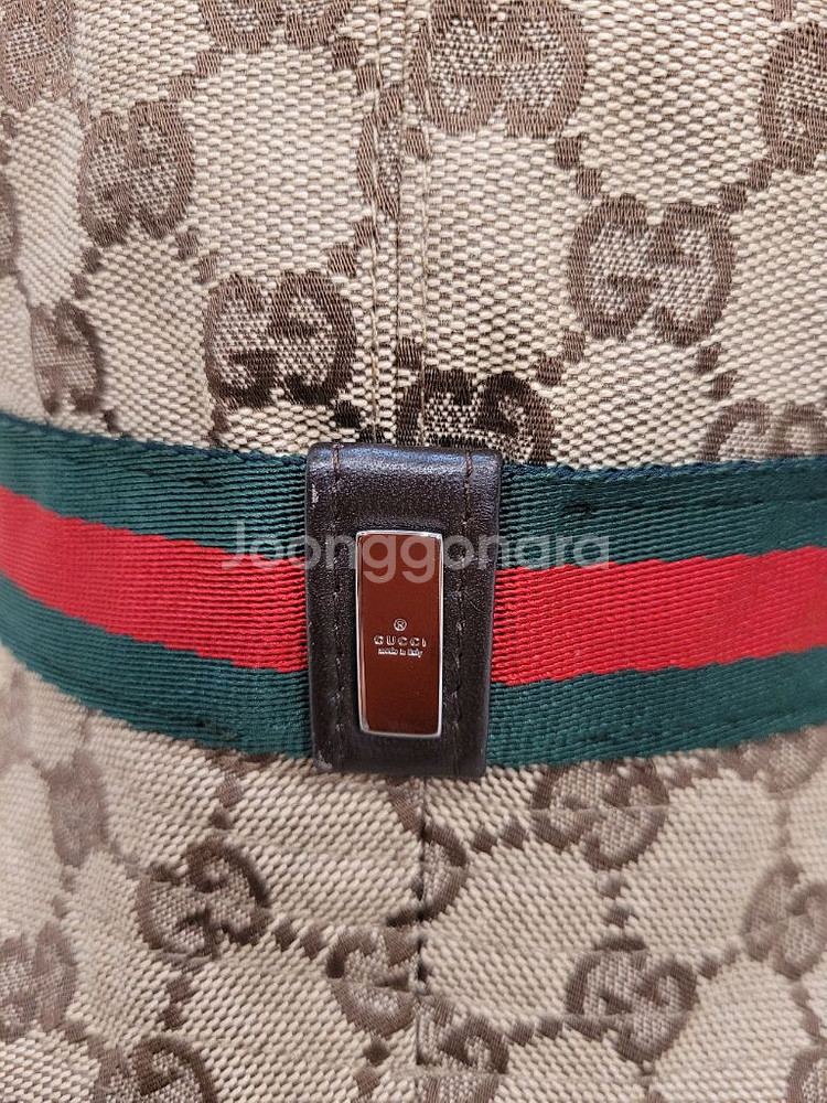 구찌 GG 로고 버킷햇 모자 M--2
