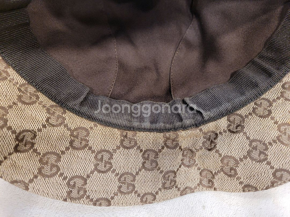 구찌 GG 로고 버킷햇 모자 M--7