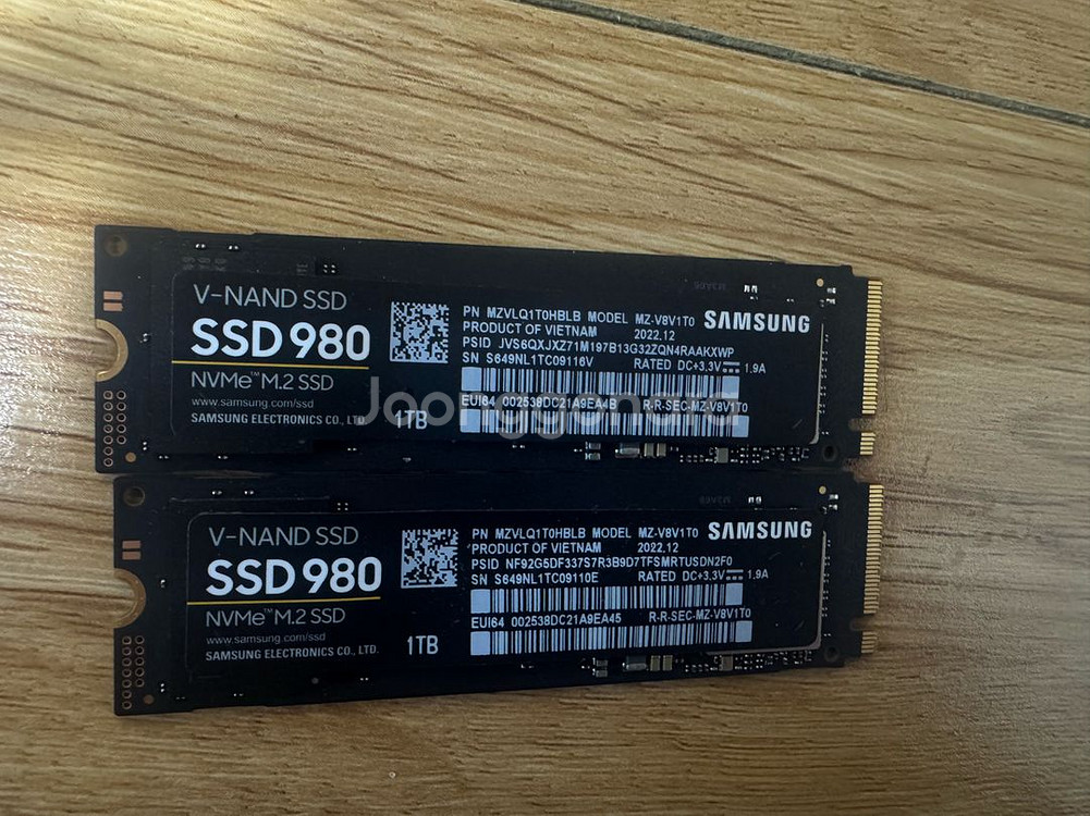 삼성 SSD 980 NVMe 1테라 싸게 판매합니다--0