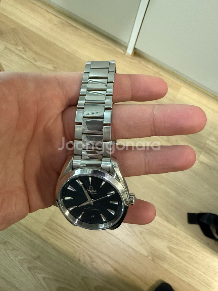 오메가 아쿠아테라 청판 41mm--5