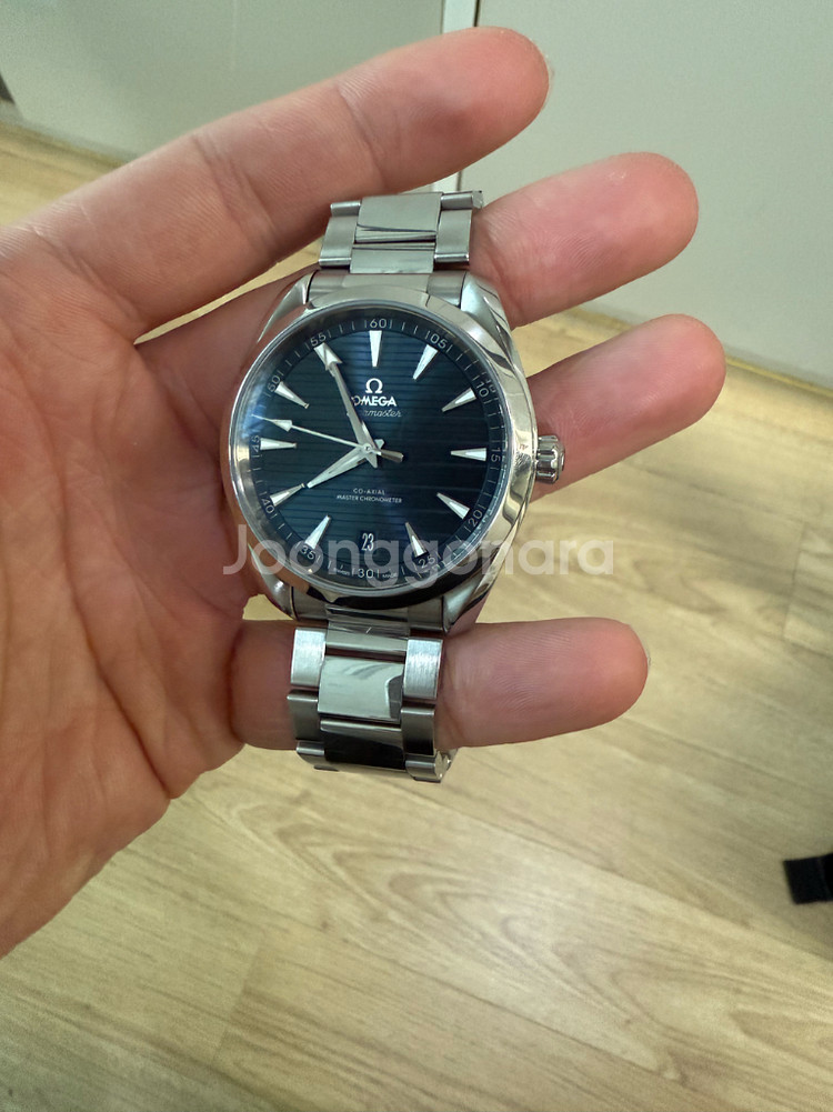 오메가 아쿠아테라 청판 41mm--1