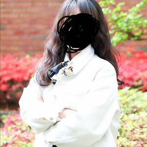 타임 라운드넥 노카라 아이보리 트위드 자켓 F