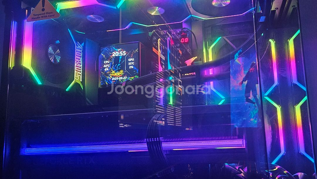 리안리 sl120/140 v2 시스템팬 각개가능--1