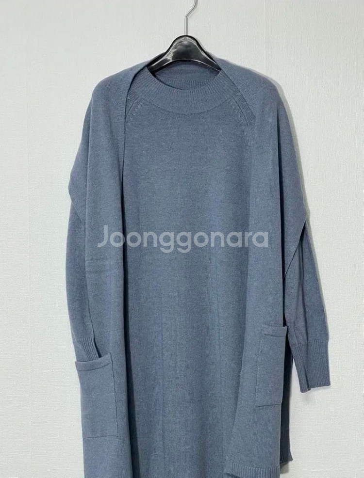 머플러 니트 원피스--0