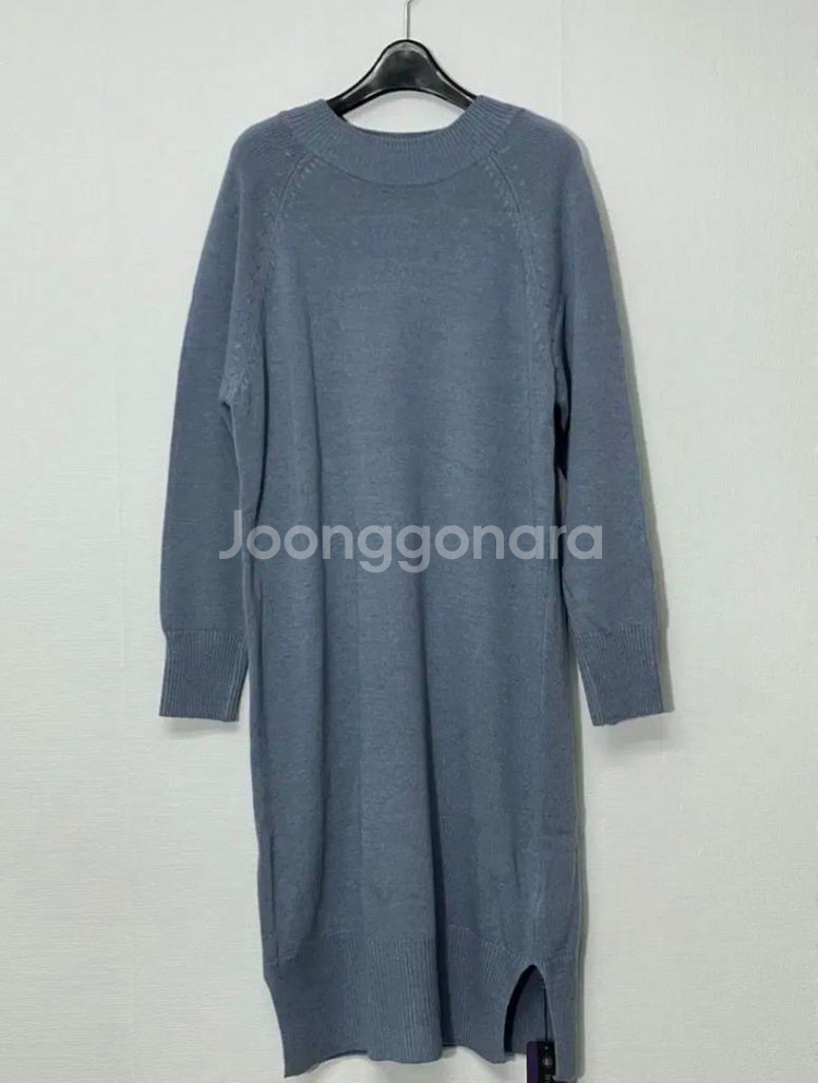 머플러 니트 원피스--1