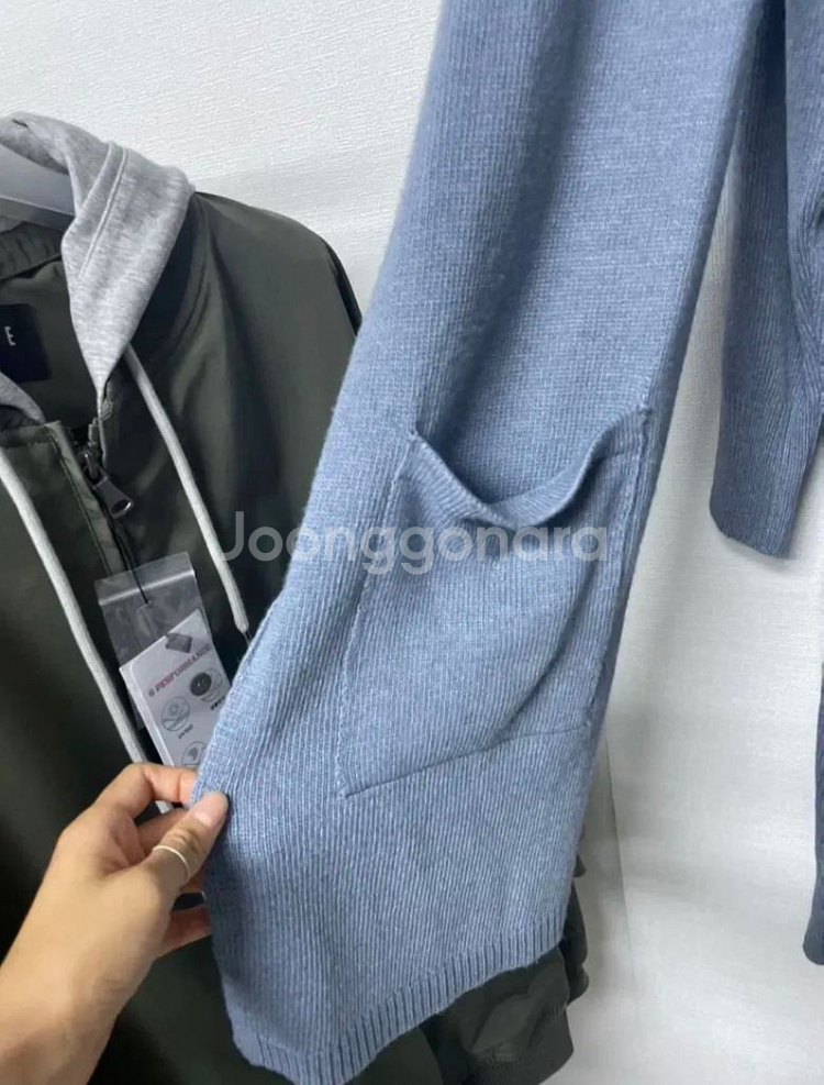 머플러 니트 원피스--2