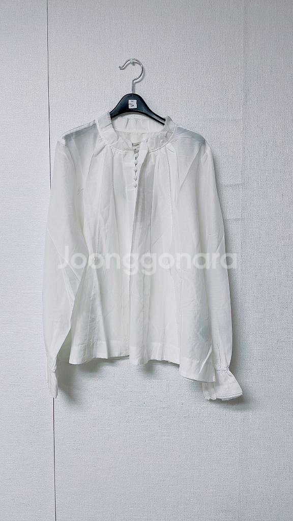 지스튜디오 실크코튼 블라우스(이너포함)--0