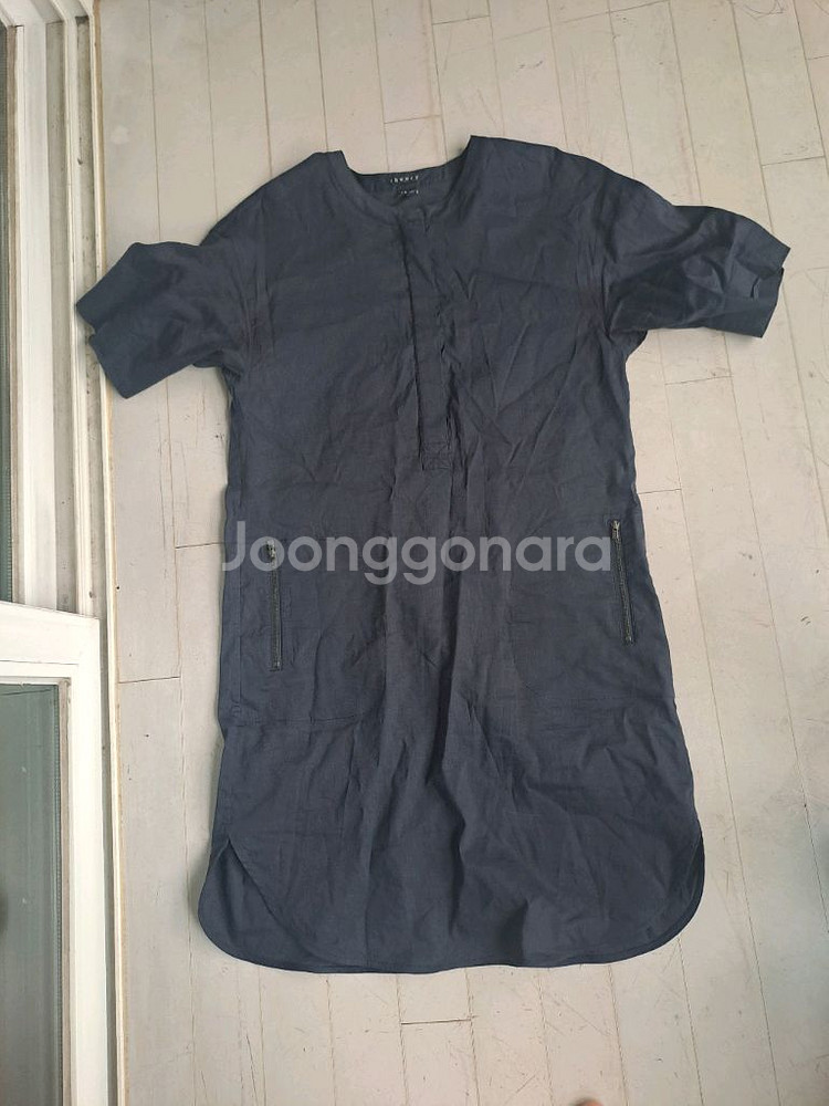 Theory 브랜드의 린넨 혼방 원피스--0