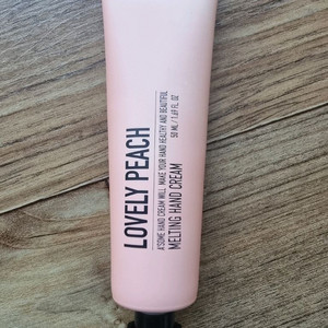 에이썸 러블리 피치 힐링 핸드 크림 새상품(202709