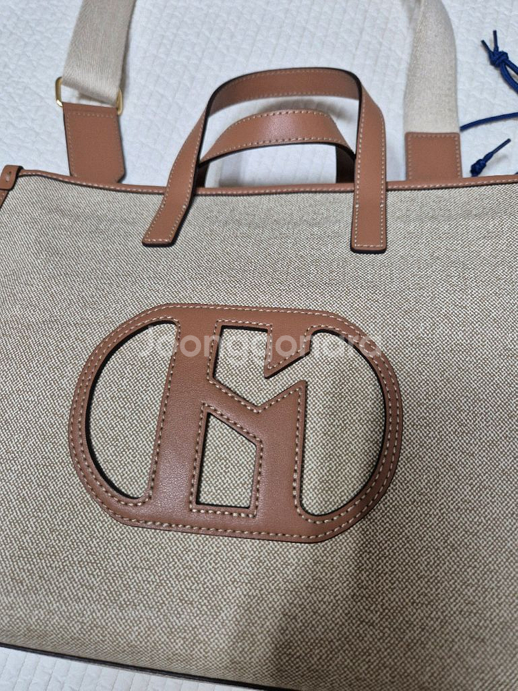 헤지스 소가죽 크로스백/숄더백/가방--3