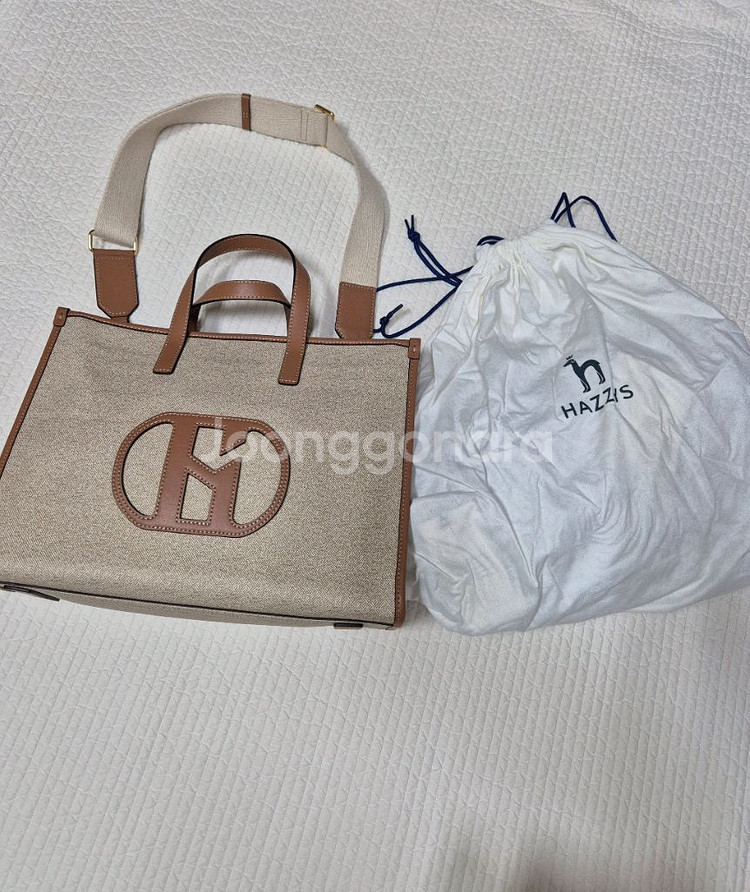 헤지스 소가죽 크로스백/숄더백/가방--1