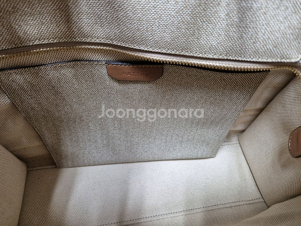 헤지스 소가죽 크로스백/숄더백/가방--4