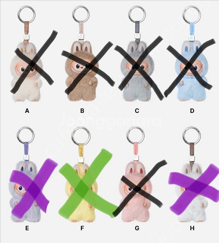 라부부 미니(비밀번호)판매해요 (K,L)--1