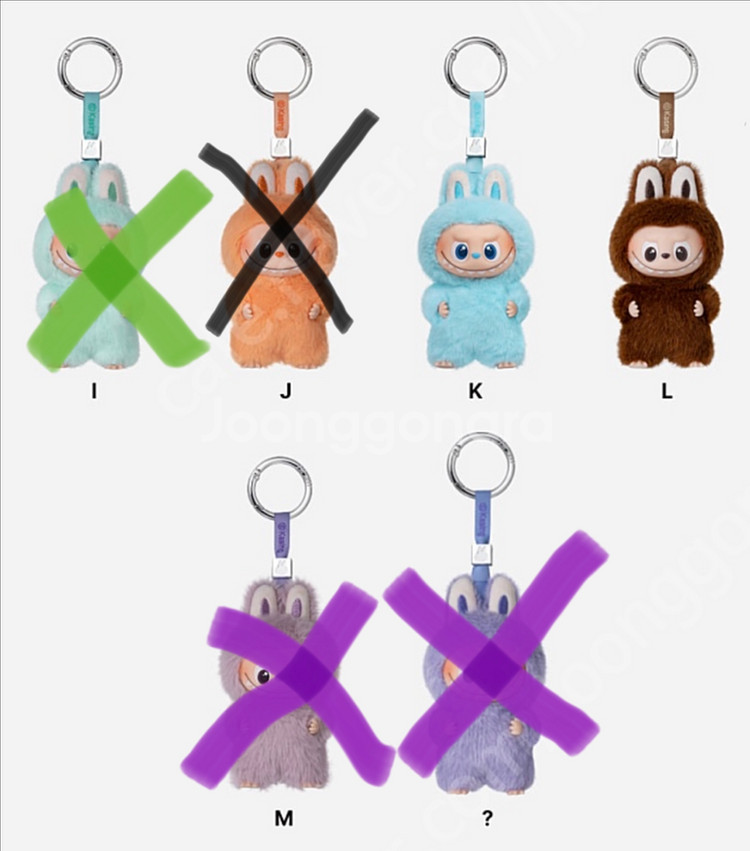 라부부 미니(비밀번호)판매해요 (K,L)--2