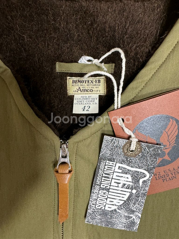 콜림보 BELLFAST DROPPERS 알파카 베스트--1