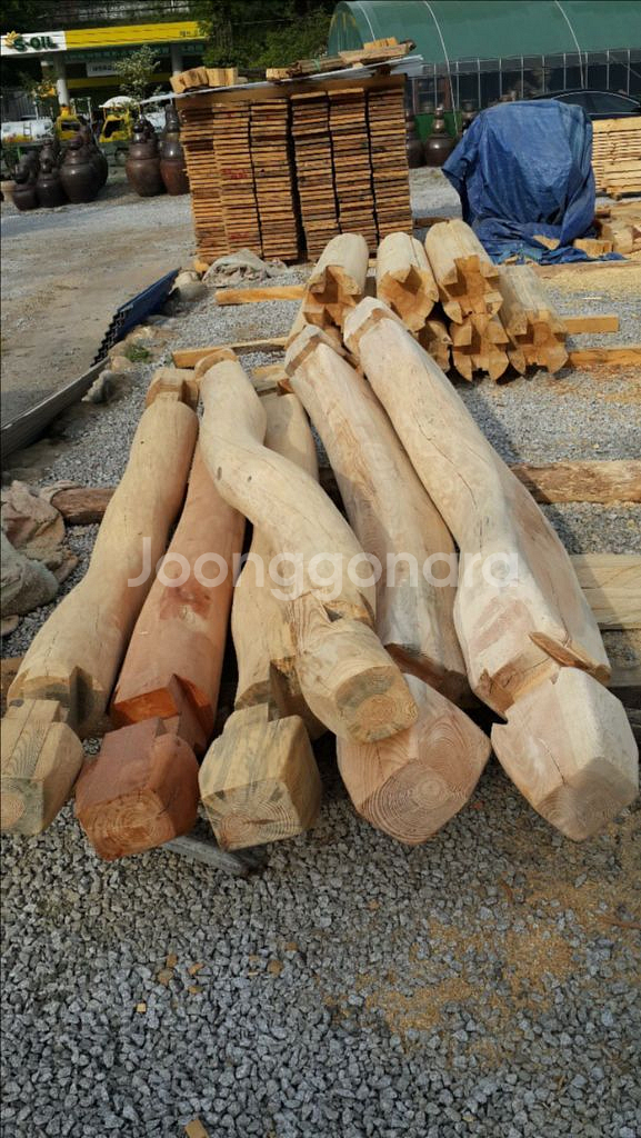 한옥 목재 정리해여--6